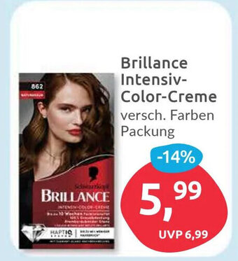 Budni Schwarzkopf Brillance Intensiv-Color-Creme Angebot