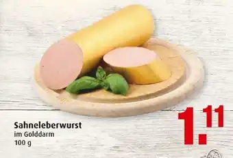 Markant Sahneleberwurst 100g Angebot