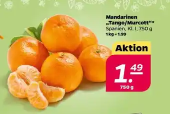 NETTO Mandarinen ,,Tango/Murcott" 750g Angebot