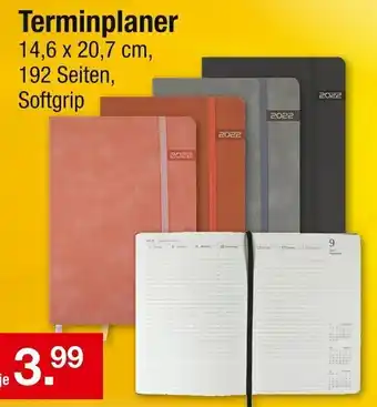 Zimmermann Terminplaner Angebot