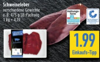 diska Schweineleber 475g Angebot