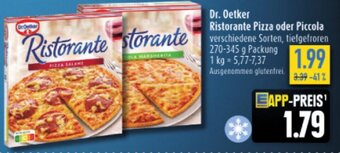 diska Dr. Oetker Ristorante Pizza oder Piccola 270-345g Angebot