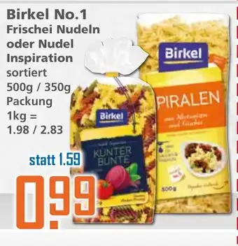 Klaas und Kock Birkel no. 1 frischei nudeln odor nudel inspiration 500g Angebot