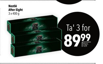 CITTI Markt Nestlé After Eight Ta' 3 for Angebot