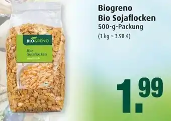 Markant Biogreno Bio Sojaflocken 500g Angebot