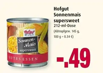 Markant Hofgut Sonnenmais Supersweet 212ml Angebot