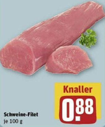 REWE Schweine-Filet 100 g Angebot