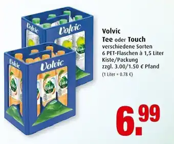 Markant Volvic Tee oder Touch Angebot