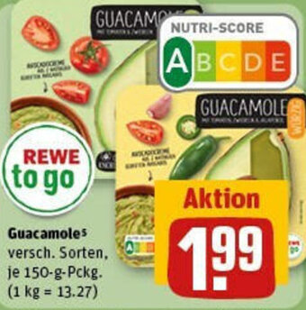 REWE Guacamole 150 g Pckg. Angebot