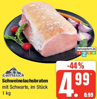 Edeka Gutfleisch Schweinelachsbraten 1 kg Angebot