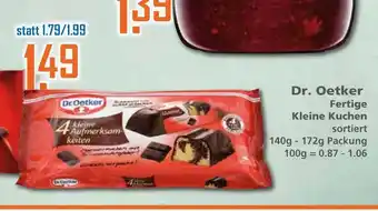 Klaas und Kock Dr. Oetker Fertige Kleine Kuchen 140g - 172g Packung Angebot