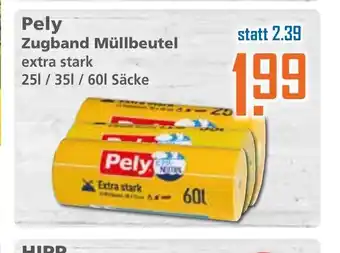 Klaas und Kock Pely Zugband Mullbeutel 60l Angebot