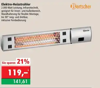 L. STROETMANN GROSSMARKT Bartscher Elektro Heizstrahler Angebot