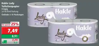 L. STROETMANN GROSSMARKT Hakle Lady Toilettenpapier Angebot