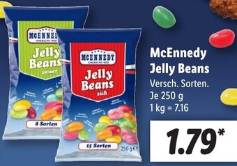 Lidl McEnnedy Jelly Beans 250 g Angebot