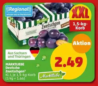 PENNY Marktliebe deutsche zwetschgen Angebot