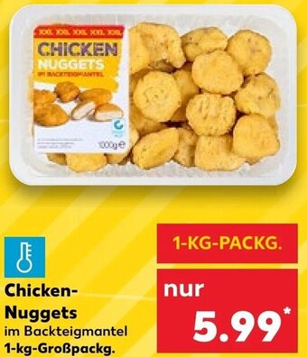 Kaufland Chicken Nuggets 1 kg Großpackg. Angebot