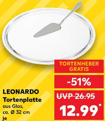 Kaufland LEONARDO Tortenplatte Angebot