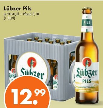 Trink und Spare Lübzer Pils 20*500ml Angebot