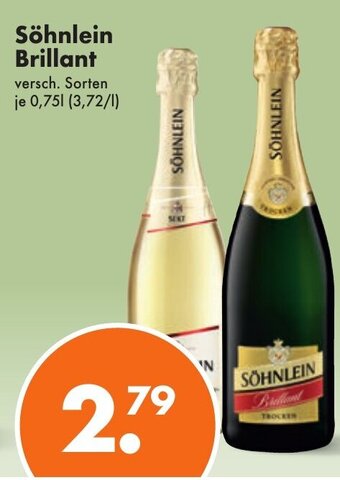 Trink und Spare Söhnlein Brillant versch. Sorten 750ml Angebot