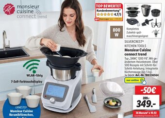 Lidl SILVERCREST KITCHEN TOOLS Monsieur Cuisine connect trend SKMC 1200 F6 Angebot