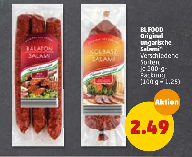 Original ungarische salami Angebot bei PENNY