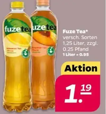 NETTO Fuze Tea 1,25 L Angebot