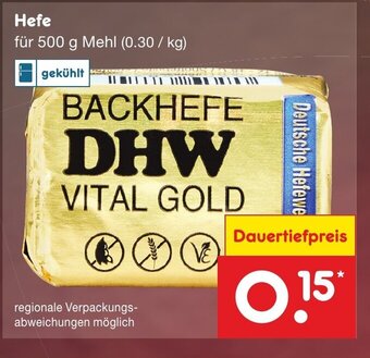 Netto Marken-Discount Hefe für 500 g Mehl Angebot