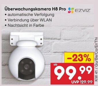 Netto Marken-Discount EZVIZ Überwachungskamera H8 Pro Angebot