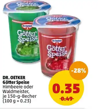 PENNY Dr. oetker gotter speise 150g Angebot