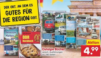 Netto Marken-Discount Ostalgie Bücher versch. Ausführungen Angebot