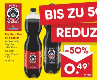 Netto Marken-Discount The Real Cola by Booster 1.5L Angebot