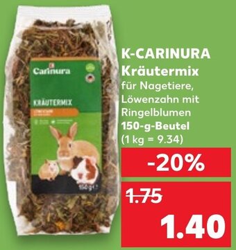 Kaufland K-CARINURA Kräutermix 150 g Beutel Angebot