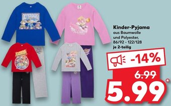 Kaufland Kinder-Pyjama 2-teilig Angebot