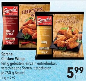 CITTI Markt Sprehe Chicken Wings 750 g Beutel Angebot