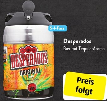 Aldi Süd Desperados Bier 5 L Fass Angebot