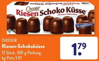 Aldi Süd CHOCEUR Riesen-Schokoküsse 300 g Packung Angebot