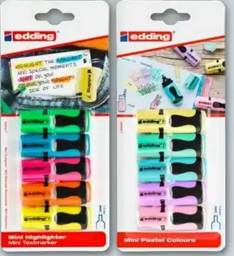 Aldi Nord Mini Textmarker Angebot