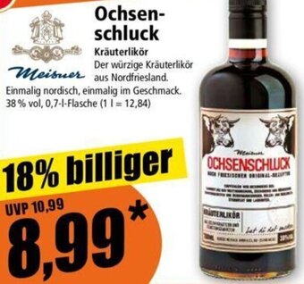 Norma Ochsenschluck 0,7 L Flasche Angebot