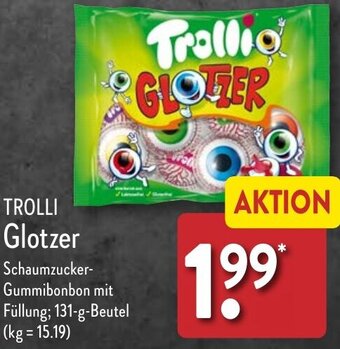 Aldi Nord TROLLI Glotzer 131 g Beutel Angebot