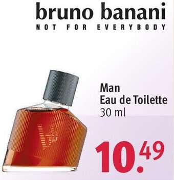 Rossmann bruno banani Man Eau de Toilette 30 ml Angebot