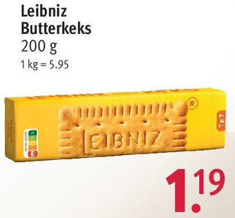 Rossmann Leibniz Butterkeks 200 g Angebot