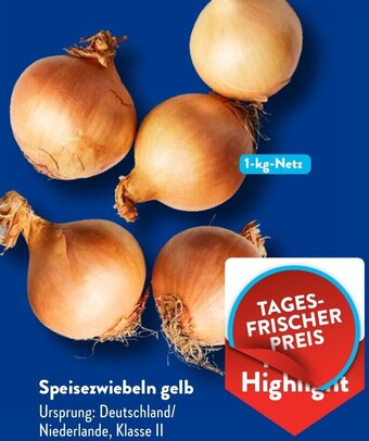 Aldi Süd Speisezwiebeln gelb 1 kg Netz Angebot