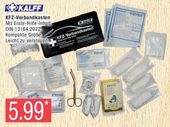 Marktkauf +KALFF KFZ-Verbandkasten Angebot