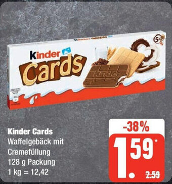 Marktkauf Kinder Cards 128 g Packung Angebot