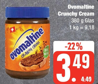 Marktkauf Ovomaltine Crunchy Cream 380 g Glas Angebot