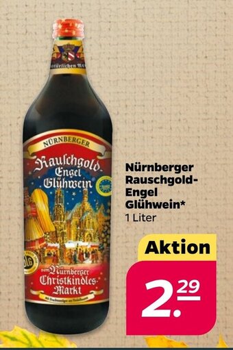 NETTO Nürnberger Rauschgold-Engel Glühwein 1 Liter Angebot