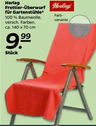 NETTO Herlag Frottier überwurf für Gartenstühle Angebot