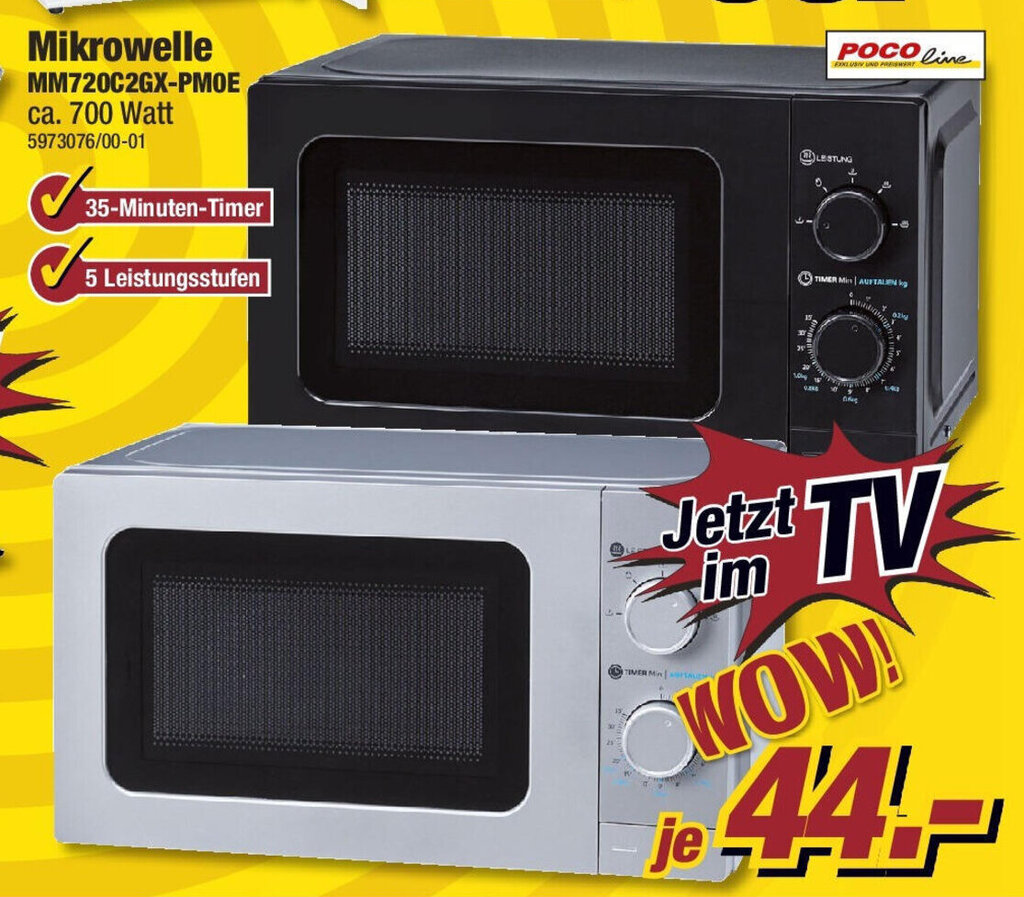 Wunderschãƒâne Poco Mikrowelle 33 Euro Ebenbild