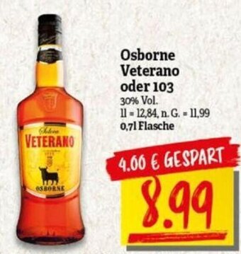 NP Discount Osborne Veterano oder 103 30% Vol. 700ml Angebot